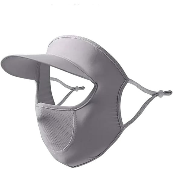 Full Face Cover Sunscreen Face Veil UV Protection Sun Shield Face Cover for Women Girls Summer Hat with Eye Shield