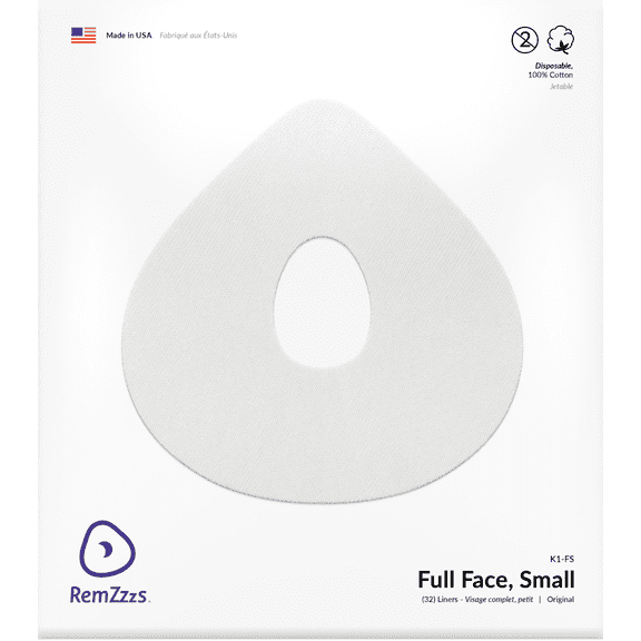 Full Face Cpap Mask Liners (K1-FS) - Reduce Noisy Air Leaks and Painful Blisters - Cpap Supplies and Accessories - Compatible with Resmed Respironics DeVilbiss