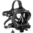 thumbnail image 1 of Full Face Diving Mask for Scuba Diving, 180° View Panoramic Dive Mask with Camera Mount, Anti-Fog & Anti-Leak Dive Mask Support for Scuba Diving, Compatiable with S400/400Pro/S700 Scuba Tanks, 1 of 9