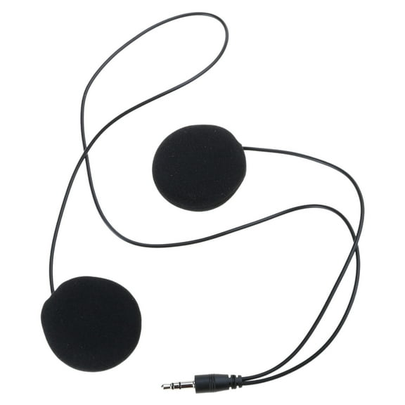 Full Face Helmets Earbuds With Double Speakers Systems And 3.5mm Straight Plugs for Enjoy Music,Strong Signals