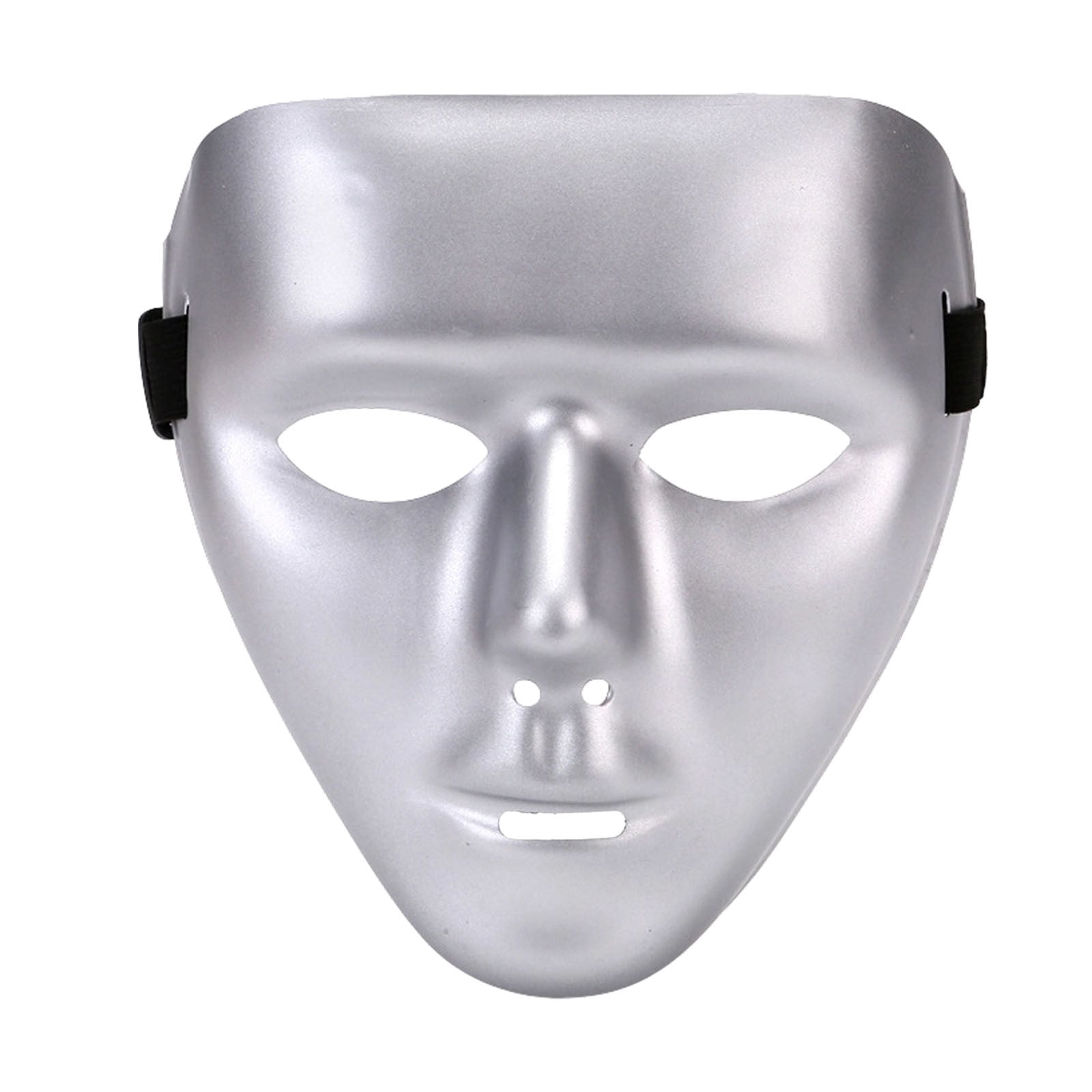 Full Face Masquerade Mask, Women Men Mardi Gras Metallic Shiny Mask for ...