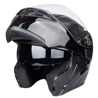 flip up motorcycle helmet india SM1 Modular Dual Lens, ECE Certified Gear Rider Engineered with a 100% fiberglass outer shell Indian Motorcycles 286763702 Matte Black