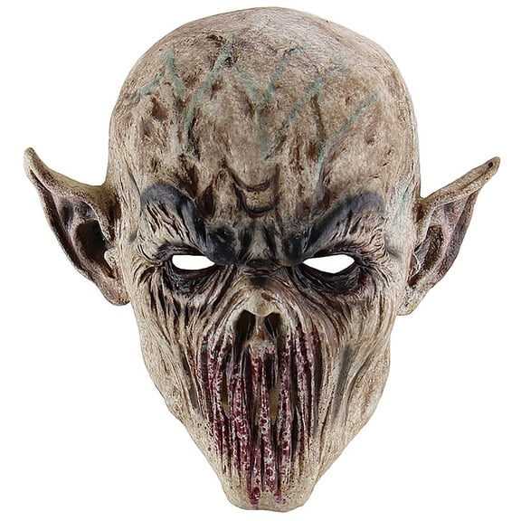 Full Face Scary Monster Halloween Mask, Masquerade Party Decorations, Halloween Party Decor, Spooky Halloween Decorations, Stretchy Secure Fit That Stays in Place While You Walk-1