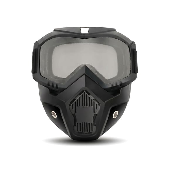 Full Face Shield Goggle, Detachable Anti Fog HD Lens with UV Protection for Cutting Riding Construction and Industrial Work