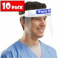 thumbnail image 1 of Full Face Shield, Protective Face Shield Anti Splash Clear Film Protect Face and Eyes with Adjustable Band and Comfort Sponge, 1 of 5