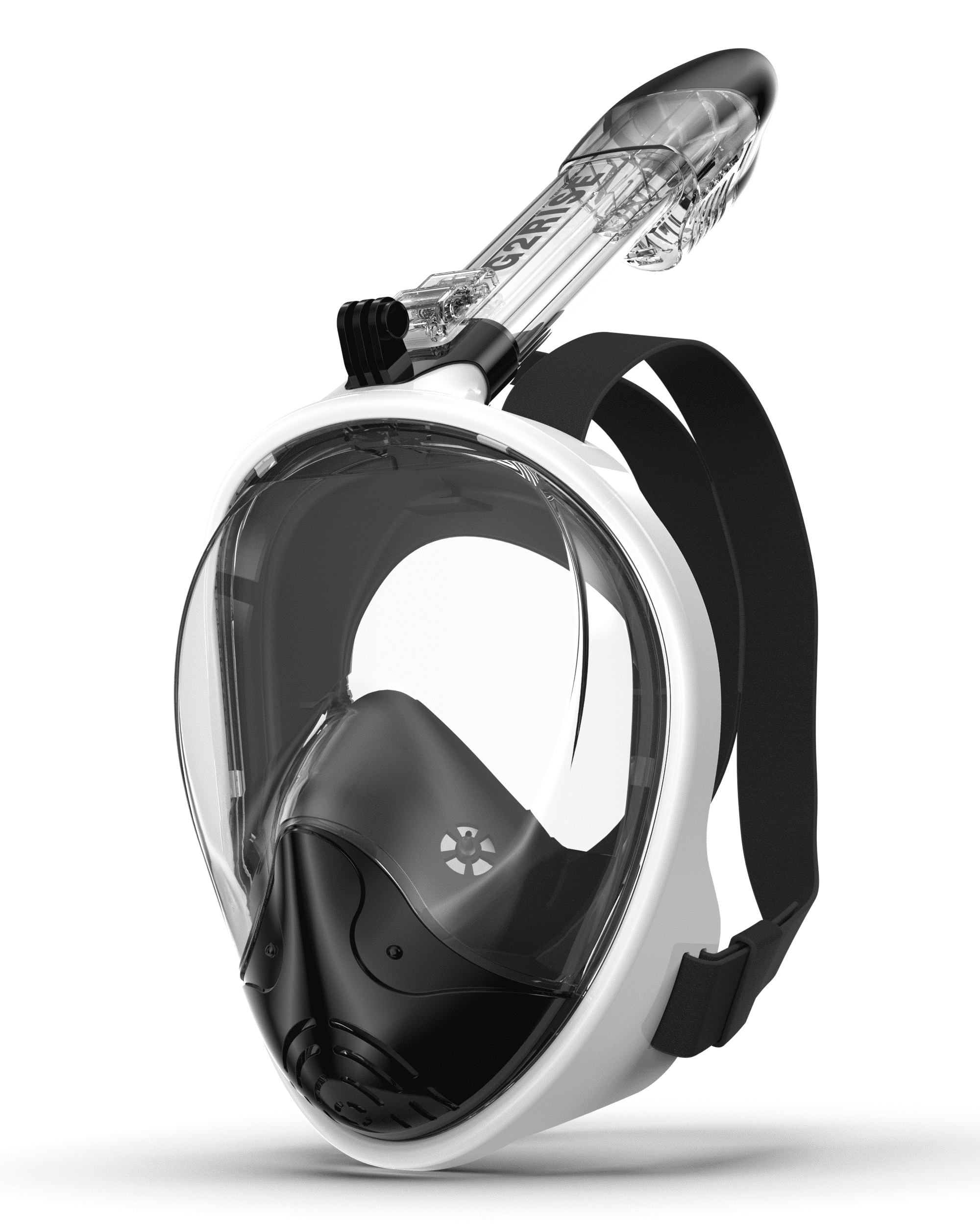 Full Face Snorkel Mask Adults Snorkeling Set Gear with Detachable ...