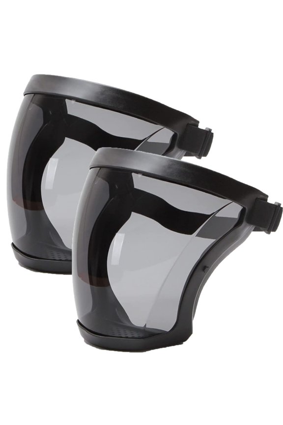 Full Face Super Protective Shield, Anti-blue Light Unisex Cycling Face Shield, Splash Proof Headgear for Eyes, Nose, Mouth Protection, Anti-sand