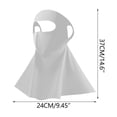thumbnail image 1 of Full-Face and Neck Mask - Long Wide Breathable and Ultravioletray-Protective, 1 of 8