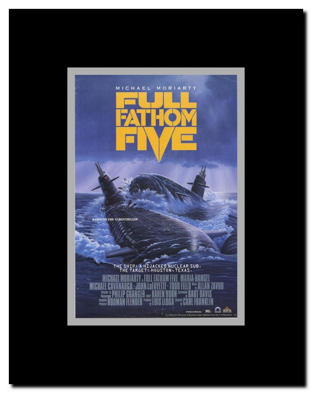 Full Fathom Five Framed Movie Poster