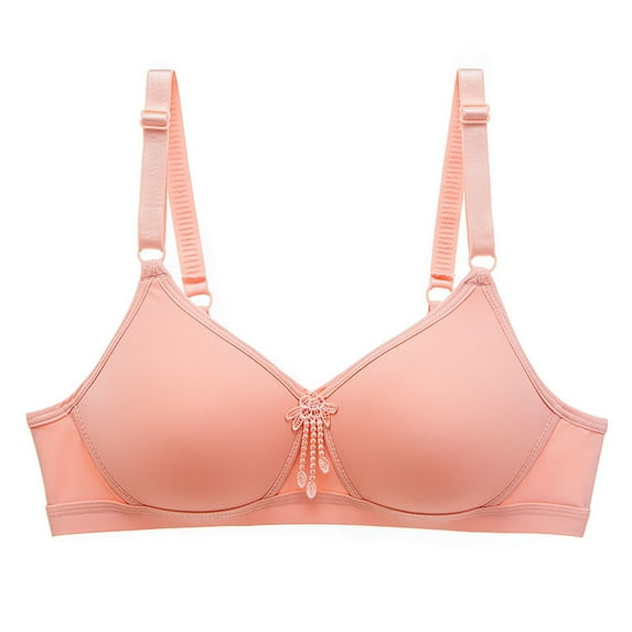 Full Figure Bras for Women Compression Push up T-shirt Bras Ladies Elder Full Coverage Comfy Lightweight Underwire Underwear