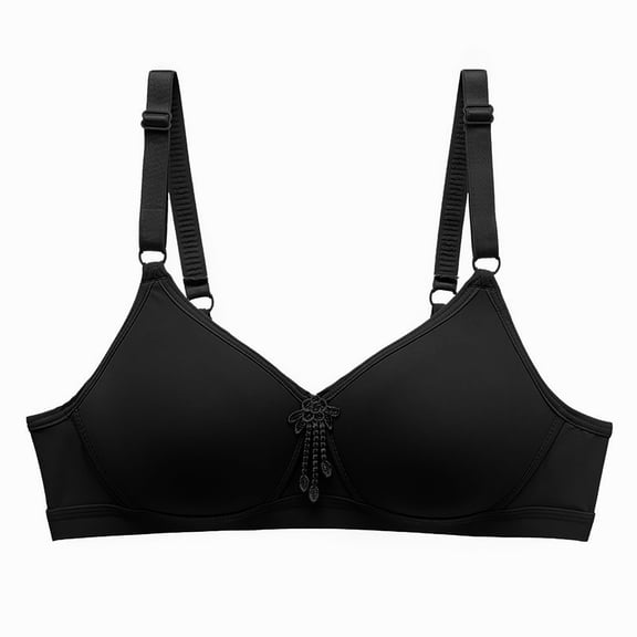 Full Figure Bras for Women Compression Push up T-shirt Bras Ladies Elder Full Coverage Comfy Lightweight Underwire Underwear