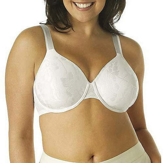 Full Figure Full Support Seamless Shaping Jacquard Underwire Bra, Style 4419