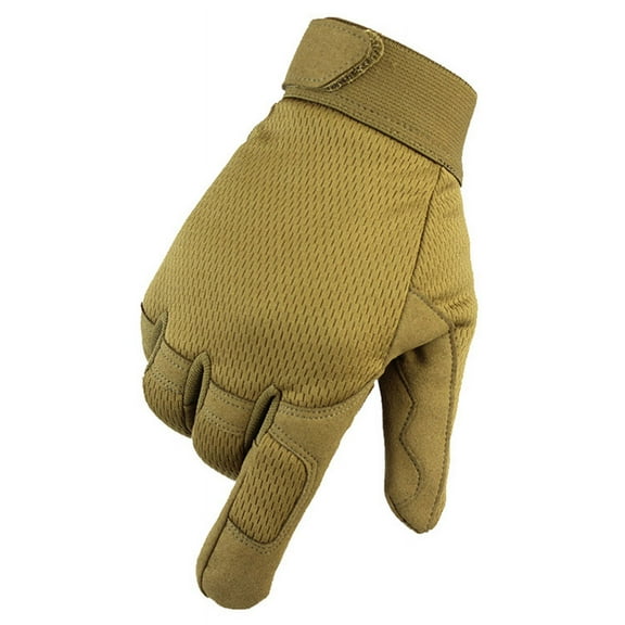 Full Finger Gloves Breathable Sports Shooting Riding Cut Resistant Double Palm ,Multipurpose Use