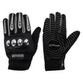 thumbnail image 1 of Full Finger Men's Steel Shell Cycling Gloves Motorcycle Gloves for Climbing Motorcycling Cycling Polyester Black One Size, 1 of 6