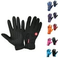 thumbnail image 1 of Full Finger Touch Screen Anti-slip Windproof Unisex Winter Warm Cycling Gloves, 1 of 8