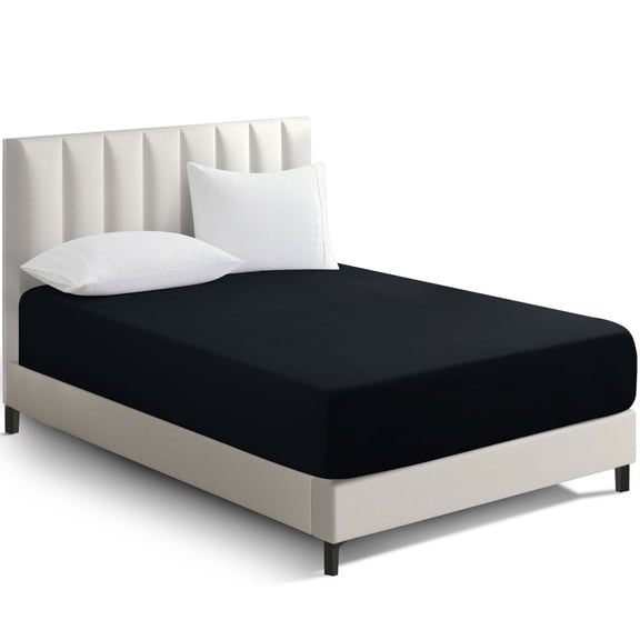Full Fitted Sheet 16” Extra Deep Pocket Elastic Bed Sheets Twin Full King Queen