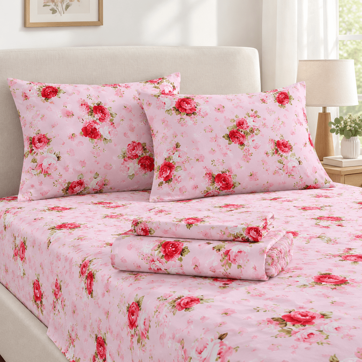 Full Fl4-piece Sheet Set - Sheets Blend Rayon Derived From Soft ...