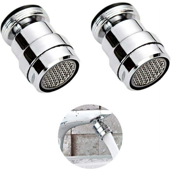 Full Flow Cascade Stream Water Saver 360 Rotating Water Atomizer for Faucet Aerator, Easy Installation, Bringing A Refreshing Water Experience To Your Daily Routine