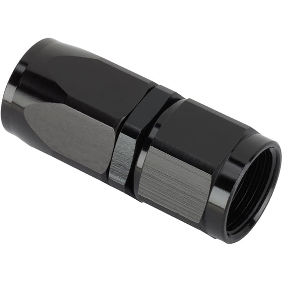 Full Flow Swivel Hose End Fitting, Straight, Anodized, -8 AN