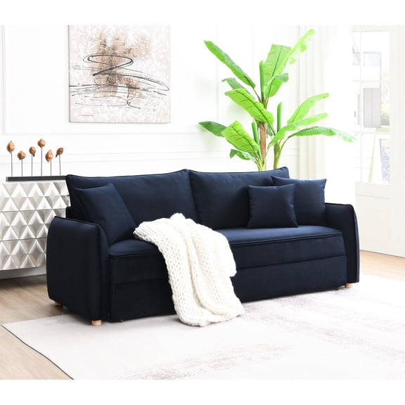Full Foam Seating | Modern Aesthetic with Loose Back Cushions | Durable and Easy - to - Set - Up Sectional