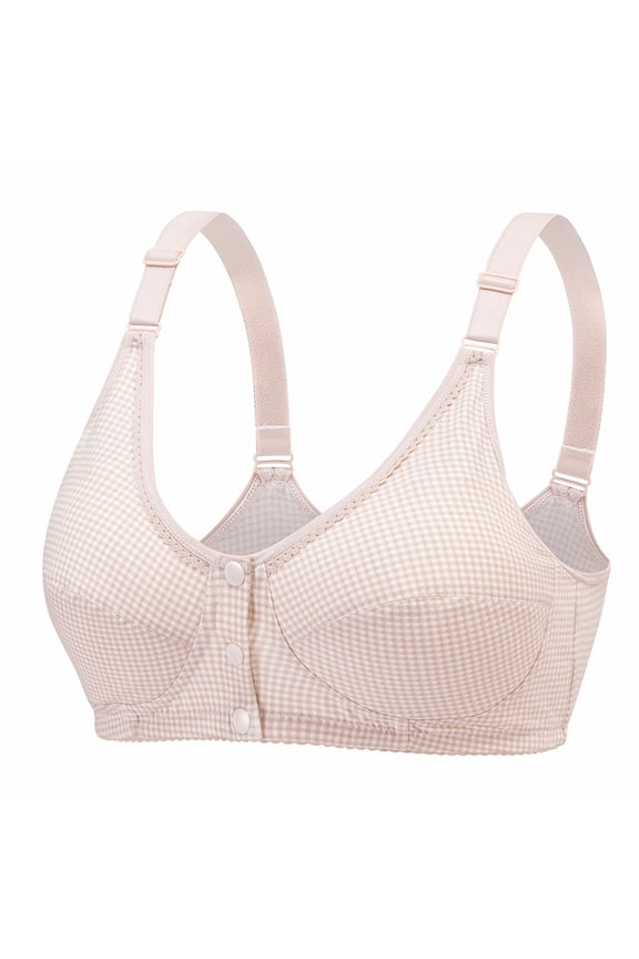 Full-Freedom Comfort Front Closure Bra for Women Wireless Bras No Underwire Comfortable Sports Bras