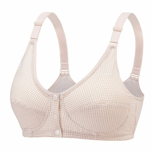 Full-Freedom Comfort Front Closure Bra for Women Wireless Bras No Underwire Comfortable Sports Bras
