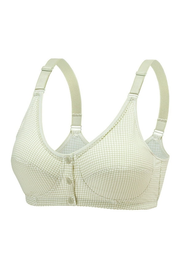 Full-Freedom Comfort Front Closure Bra for Women Wireless Bras No Underwire Comfortable Sports Bras