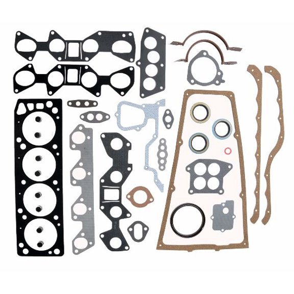 Full Gasket Set | Compatible with 81-86 Ford 2.0L/121 | 2.3L/140 SOHC with 1pc Rear Main Seal
