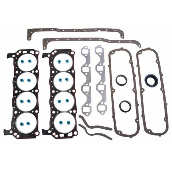 Full Gasket Set for 87-93 Ford 5.7L/351 OHV Windsor with 1-Piece Rear Main Seal