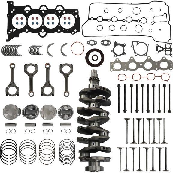 Full Gasket Set with Crankshaft & Piston for Hyundai Accent Elantra Tucson Sonata, Kia Ceed Forte Soul G4FJ Engine Overhaul 1.6L L4 2011-2022