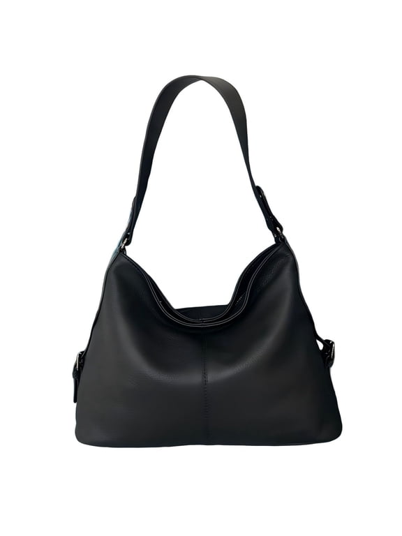 Full-Grain Genuine Leather Tassel Handbag, Ladies Shoulder Tote Messenger, Bag Satchel Handcrafted