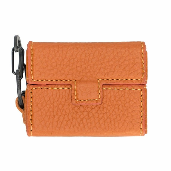 Full Grain Leather Case for AirPods Pro with Keychain Hook
