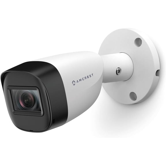 Full HD 1080P 1920TVL Bullet Outdoor Security Camera (Quadbrid 4in1 HD-CVI/TVI/AHD/Analog), 2MP 1920x1080, 129 FOV, White AMC1081BC28-W-V4