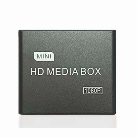 Full HD 1080P Media Player Center MultiMedia Video Player Media Box with -Compatible AV USB SD/MMC MKV 264 US PLUG