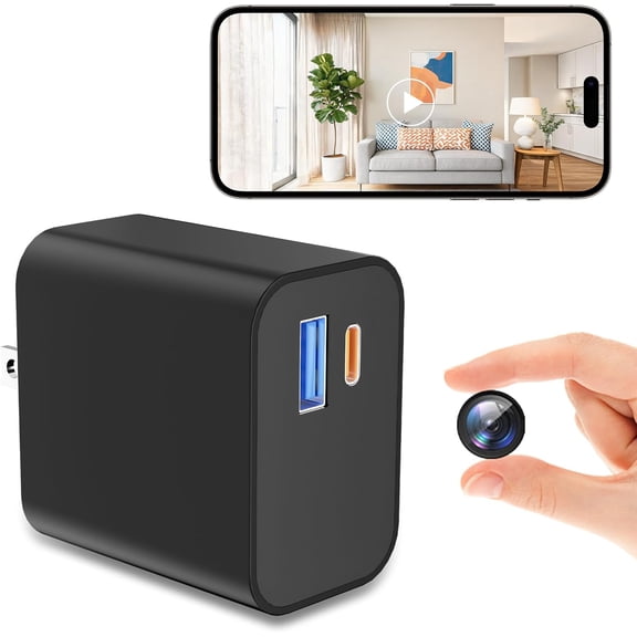 Full HD 1080P WiFi Security Camera with USB Charger Cloud Storage