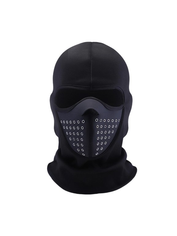 Full Head Balaclava Face Cover Mask for Hiking & Snowboarding Stretch Knit Fabric & Trail Gear