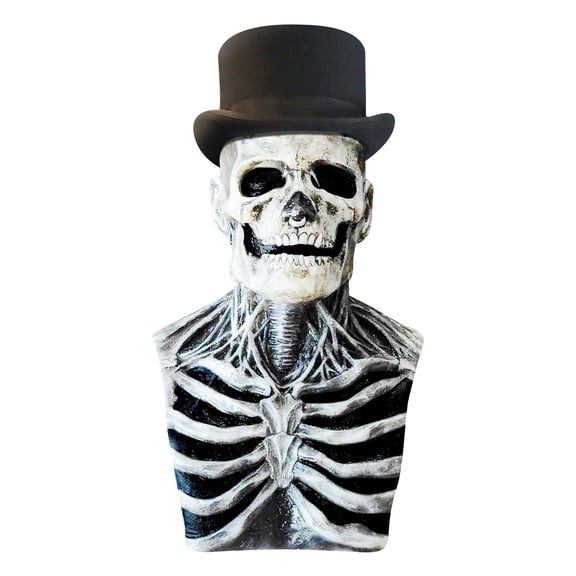 Full Head Skull Mask Helmet with Movable Mouth Skull Mask Cosplay Props