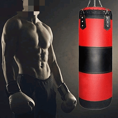 Full Heavy Boxing Punching Bag (Empty), Training Gloves Speed Set Kicking MMA Workout, Taekwondo Training Fitness Heavy Boxing Workout, Muay Thai Kick Bag, Home Gym$$Sport & Recreation Other
