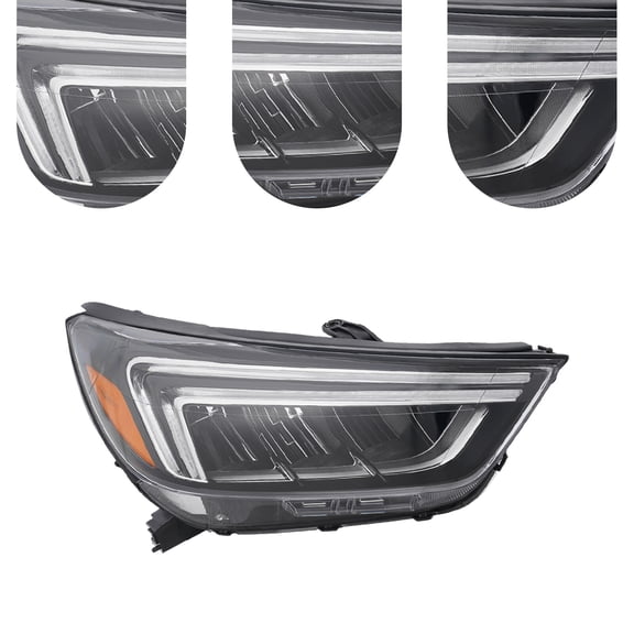 [Full LED] Headlight For 2017 2018 2019 2020 2021 2022 Buick Encore with LED DRL Lamp Passenger Side