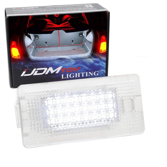 Full LED Trunk Cargo Area Lamp For 2014/15-up 3rd Gen MINI Cooper F55 F56, OEM Replacement, Powered by 24-SMD Xenon White Lights & CAN-bus Error Free