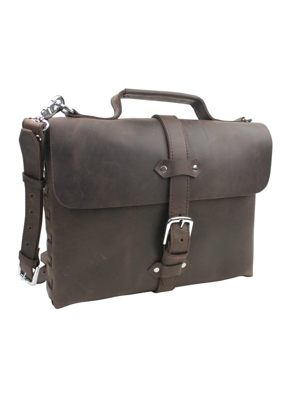 Full Leather Handmade Messenger Bag LM08.DB