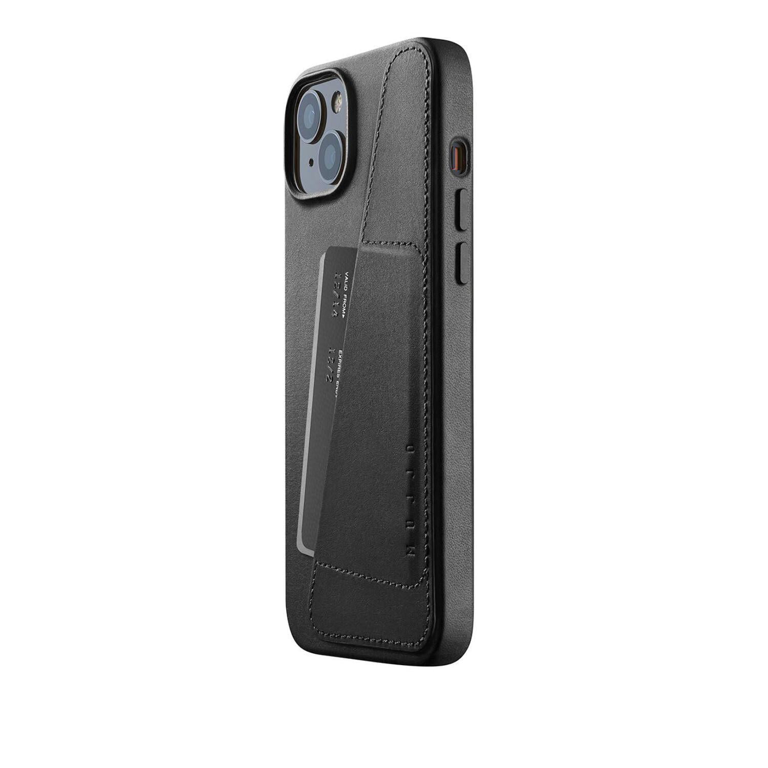 純正品 iPhone Leather Wallet Midnight Genuine OEM Apple iPhone Leather Wallet Case with MagSafe