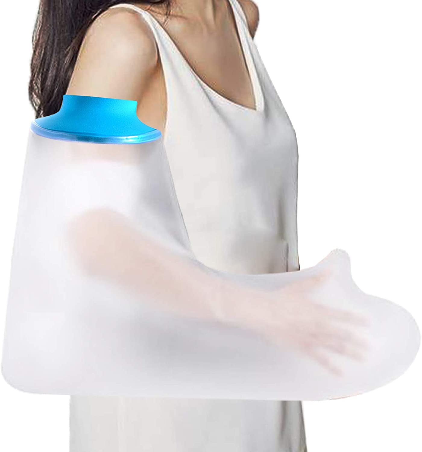Full Leg Cast Guard, Watertight Seal, Dries Wounds, Ideal for Showers