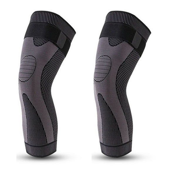 Full Leg Sleeves Long Compression Leg Sleeve Knee Sleeves Protect Leg - Black XL code