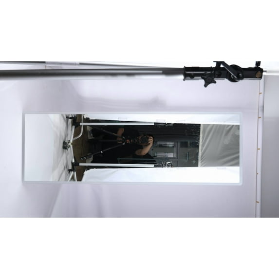 Full Length LED Lighted Vanity Mirror Wall-Mounted Large Body Mirror with Rounded Corners for Bedroom, Living Room, Dressing Room, Hotel Decor