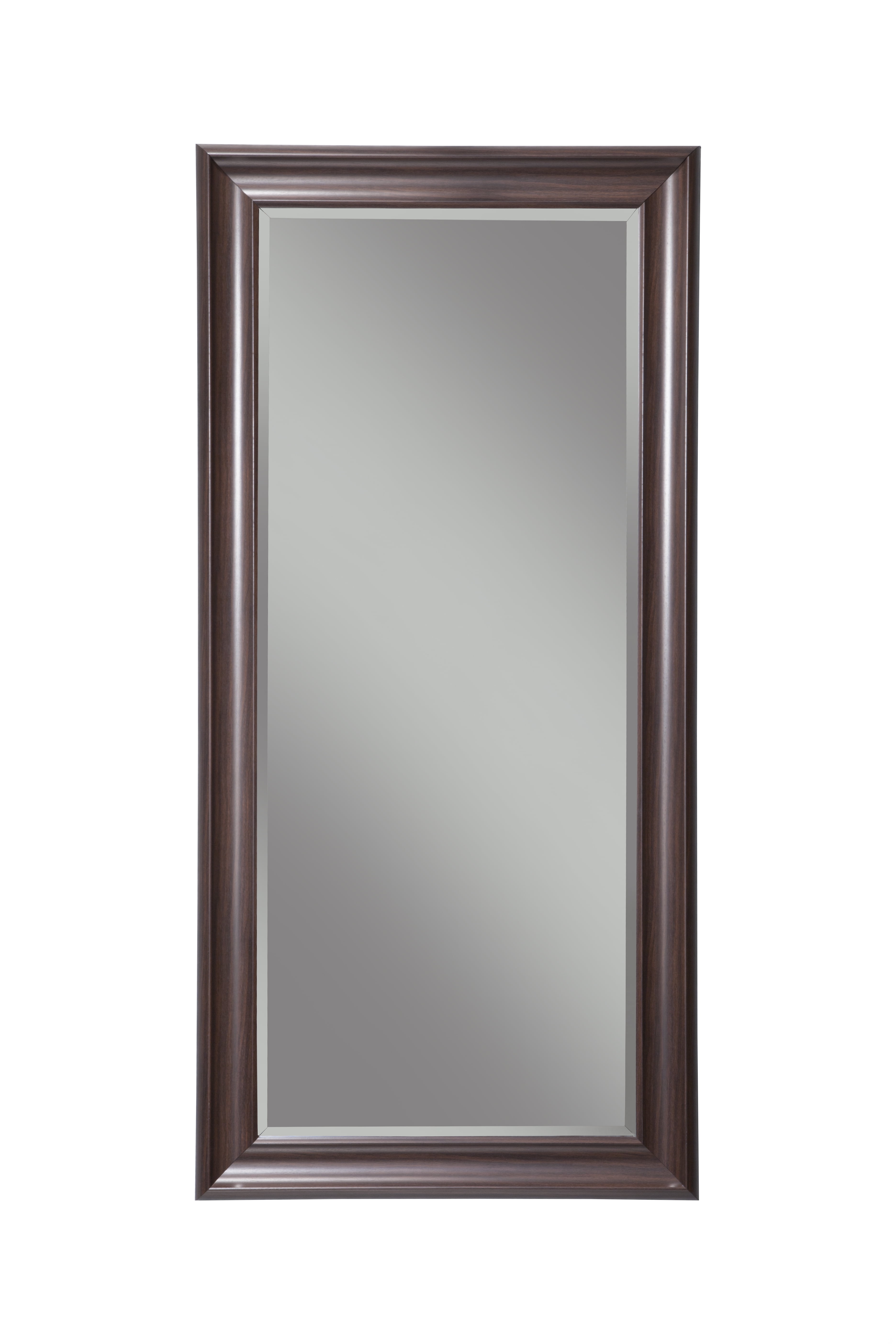 Full Length Leaner Mirror, Espresso, 65" x 31", by Martin Svensson Home