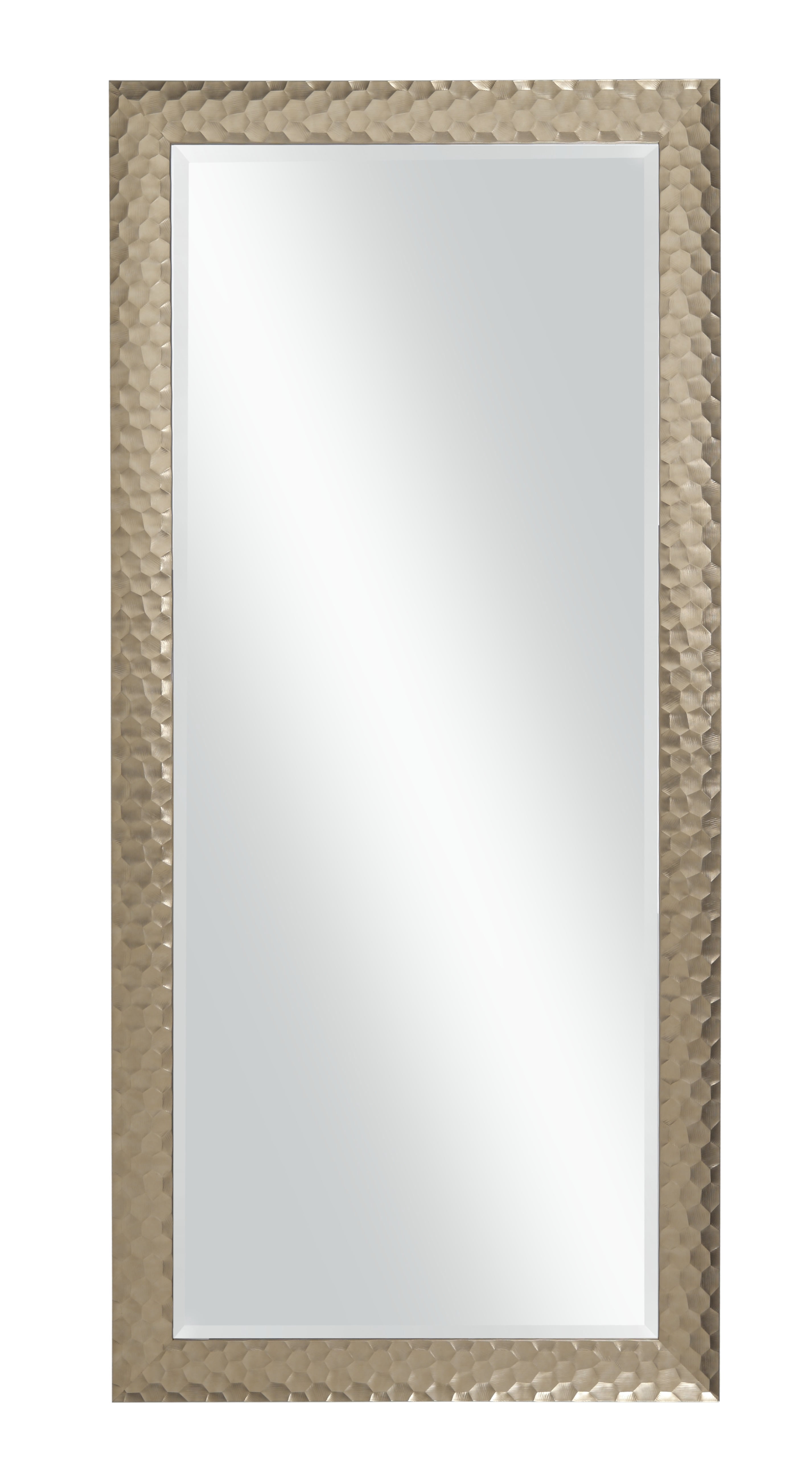 Full Length Leaner Mirror Glam Metallic Bronze 64" x 30" by Martin Svensson Home