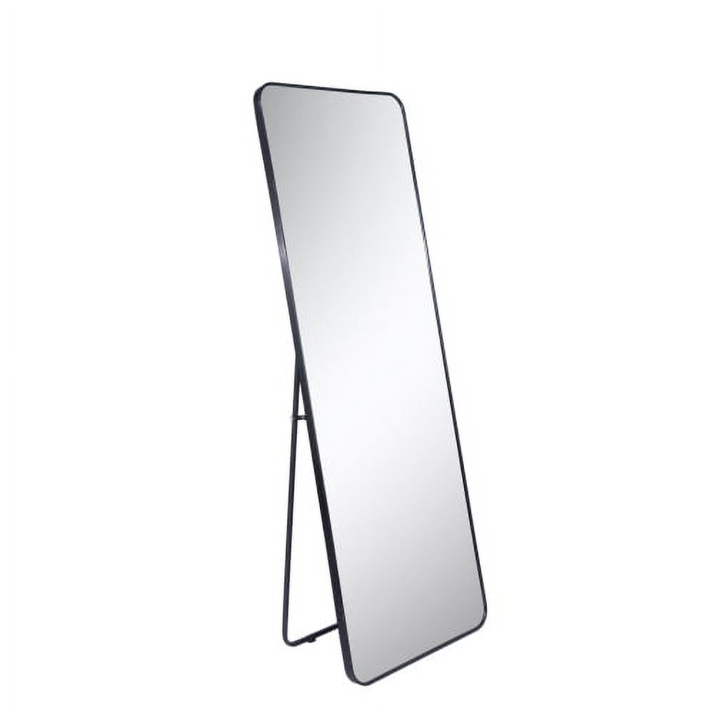 FullLength Mirror, 63"x20", Large Rectangle Bedroom Mirror, Round
