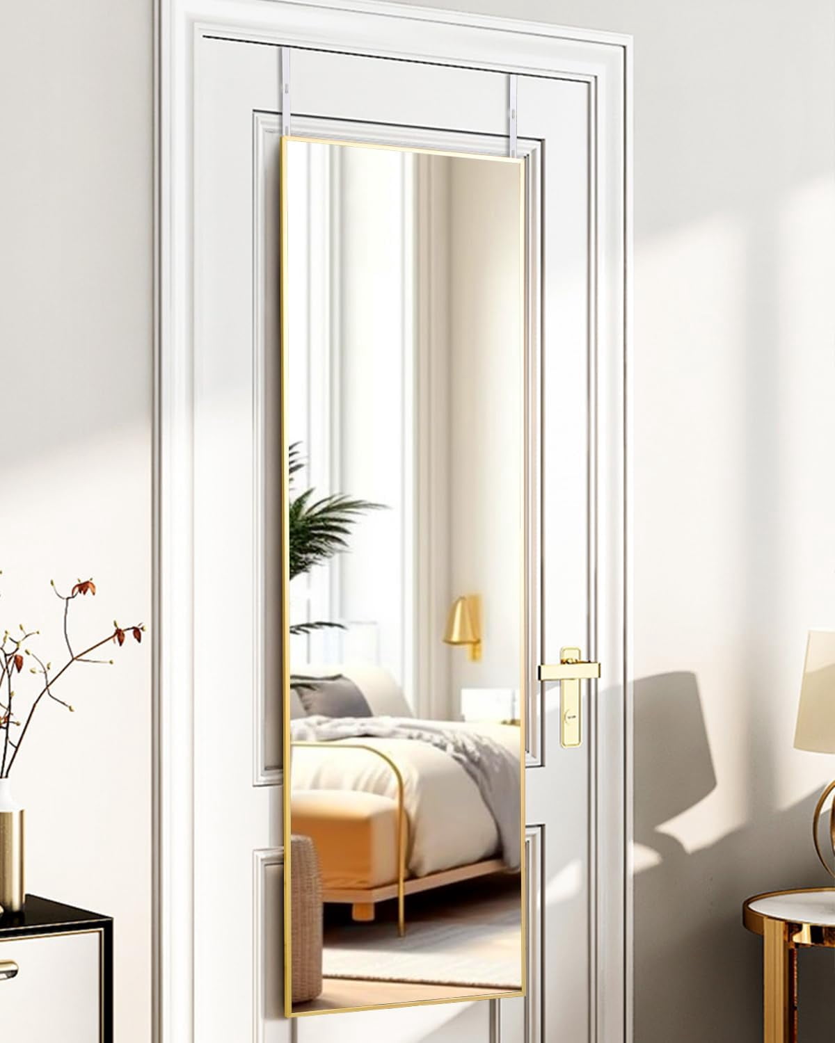 Full Length Mirror Door Hanging, Door Mirror, Over The Door Mirror Full ...