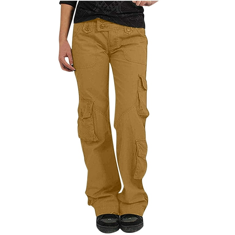 Khaki joggers womens walmart clearance